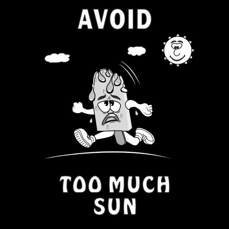 SONNENSCHUTZ EISCREME AVOID TOO MUCH SUN