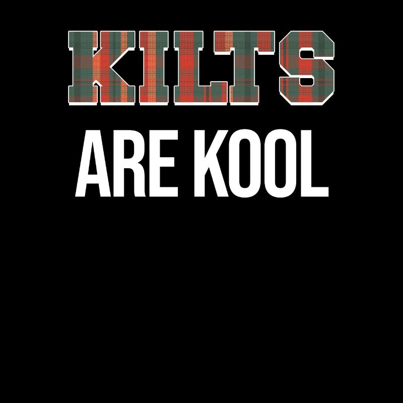 Les kilts, c’est cool. Drôles de kilts écossais,