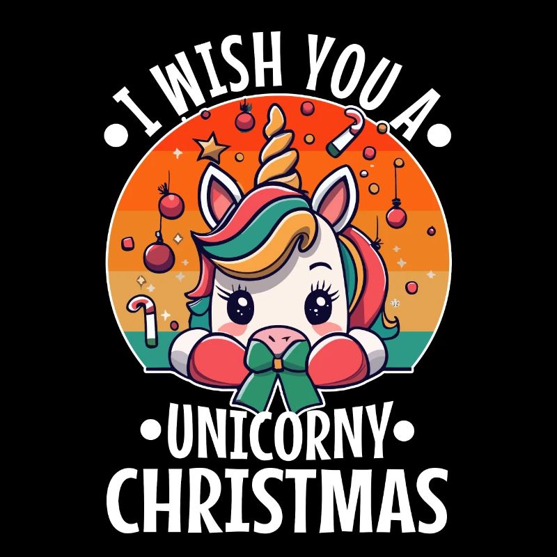 Je vous souhaite un Noël de Licorne