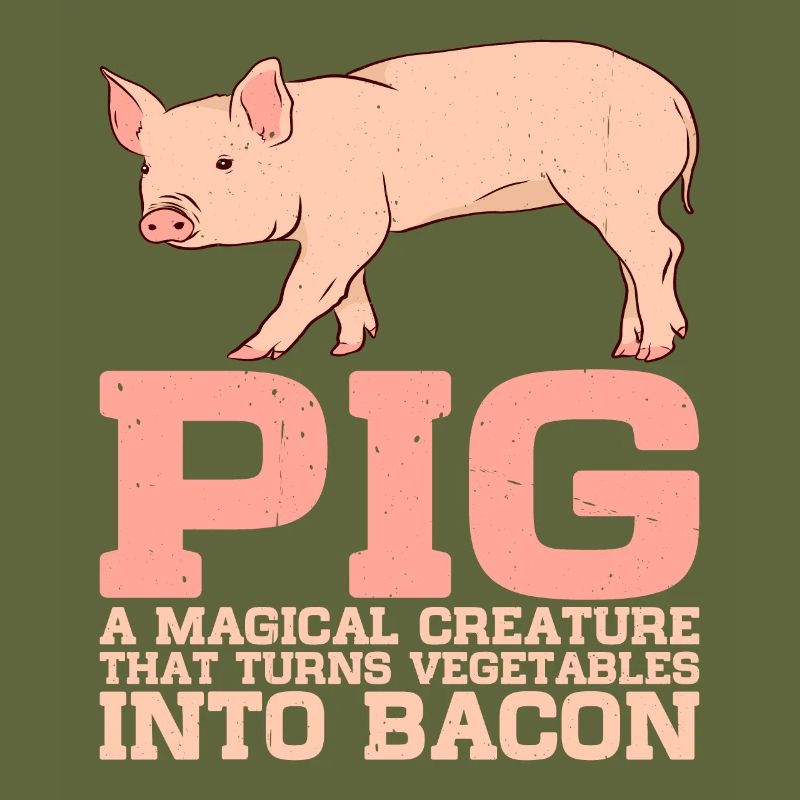 Pig, A Creature That Turns Vegetables Into Bacon 7