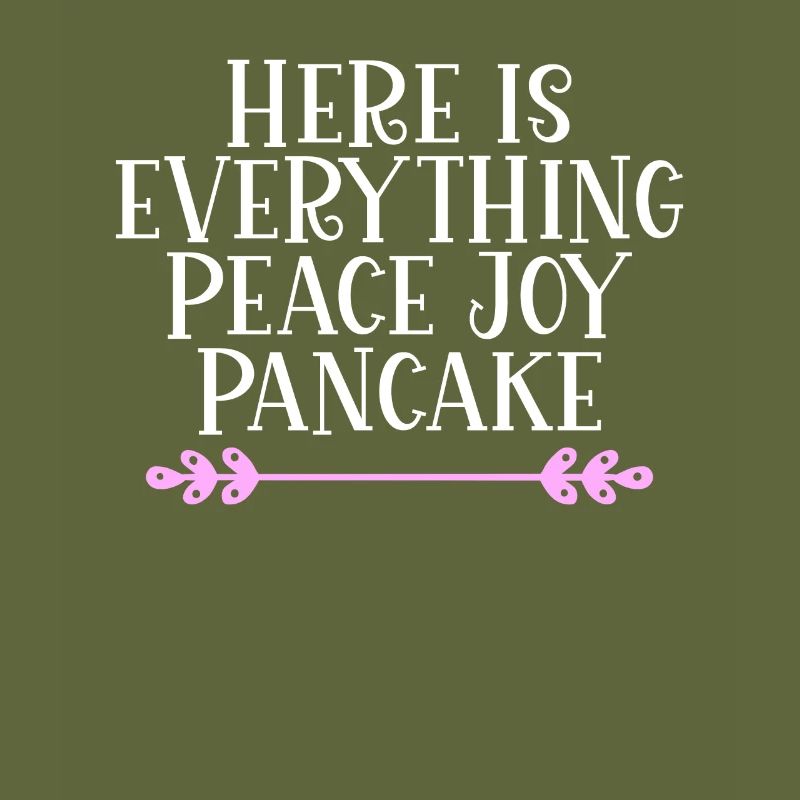 Here is everything Peace Joy Pancake Denglisch
