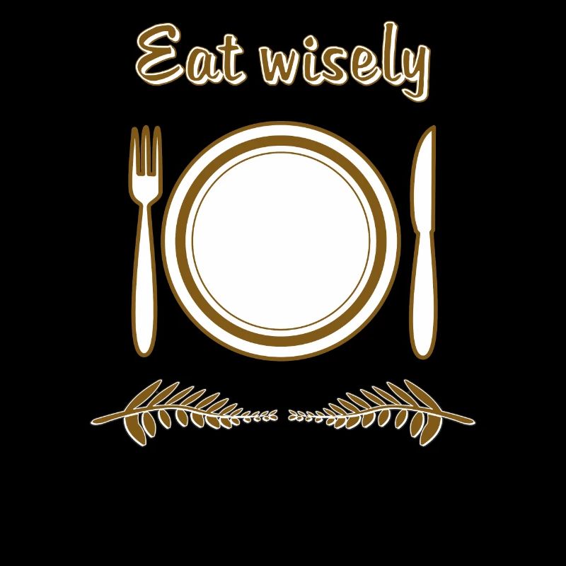 PLATE CUTLERY Eat wisely