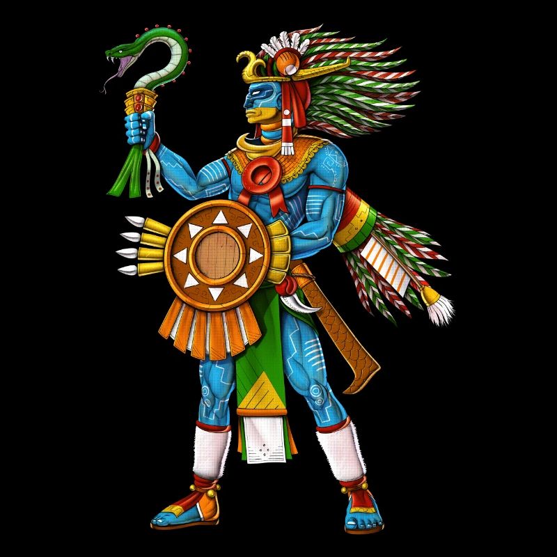 Aztec God Huitzilopochtli