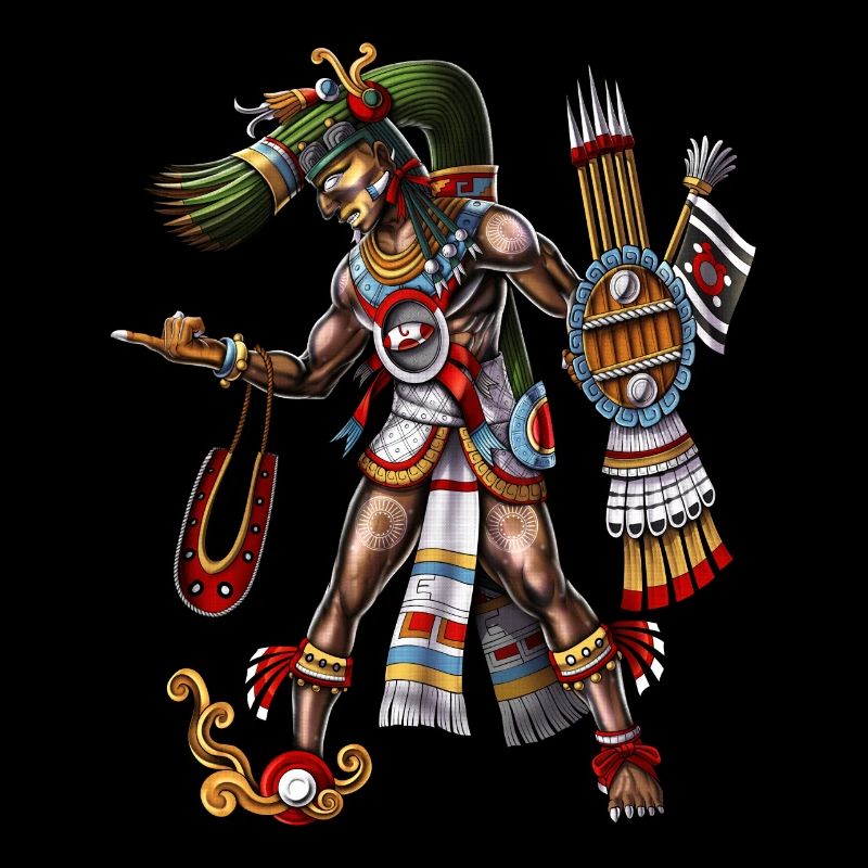 Aztec God Tezcatlipoca
