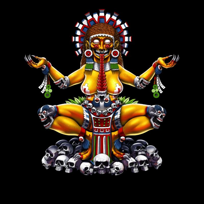 Aztec Goddess Tlaltecuhtli