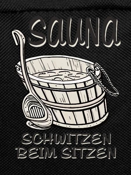 SAUNA SCHWITZEN BEIM SITZEN