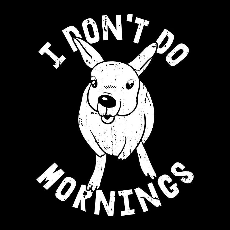 Känguru Lustig I Dont Do Mornings