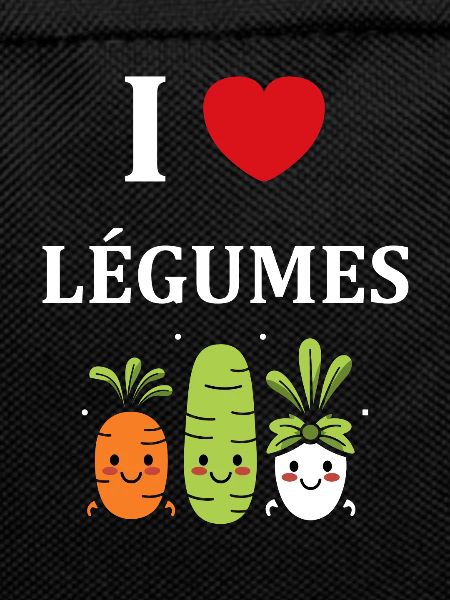 Humorous little vegan vegetables
