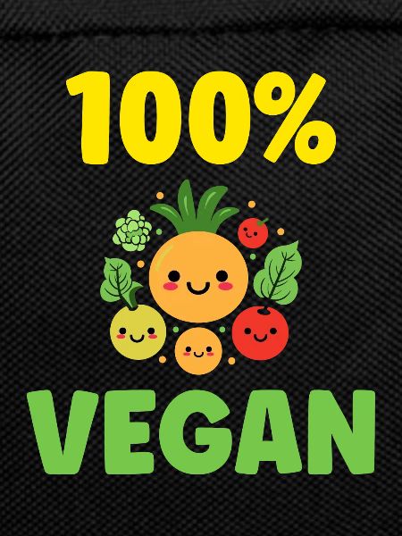 Humorous little vegan vegetables