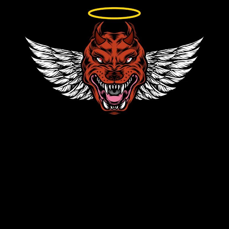 Devil Rottweiler Dog T-Shirt