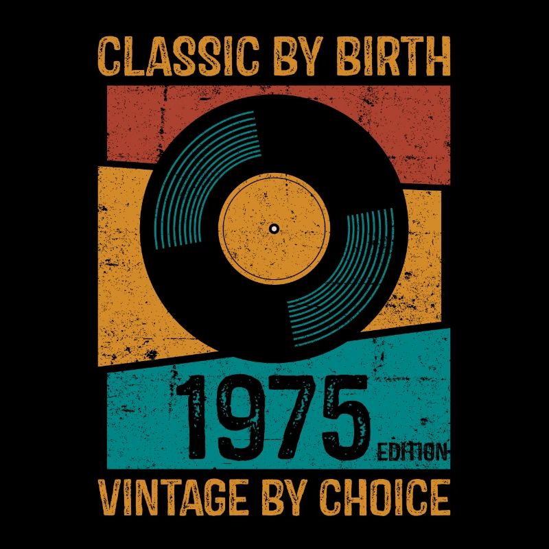1975 Vintage vinyle classique naissance
