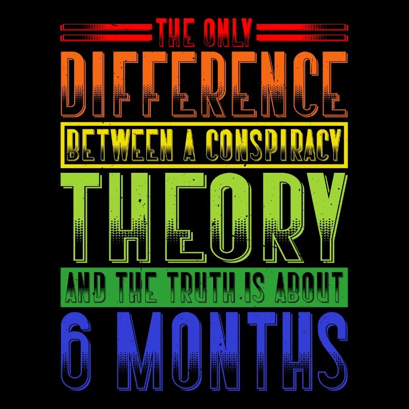 The Only Difference Between A Conspiracy Theory 19