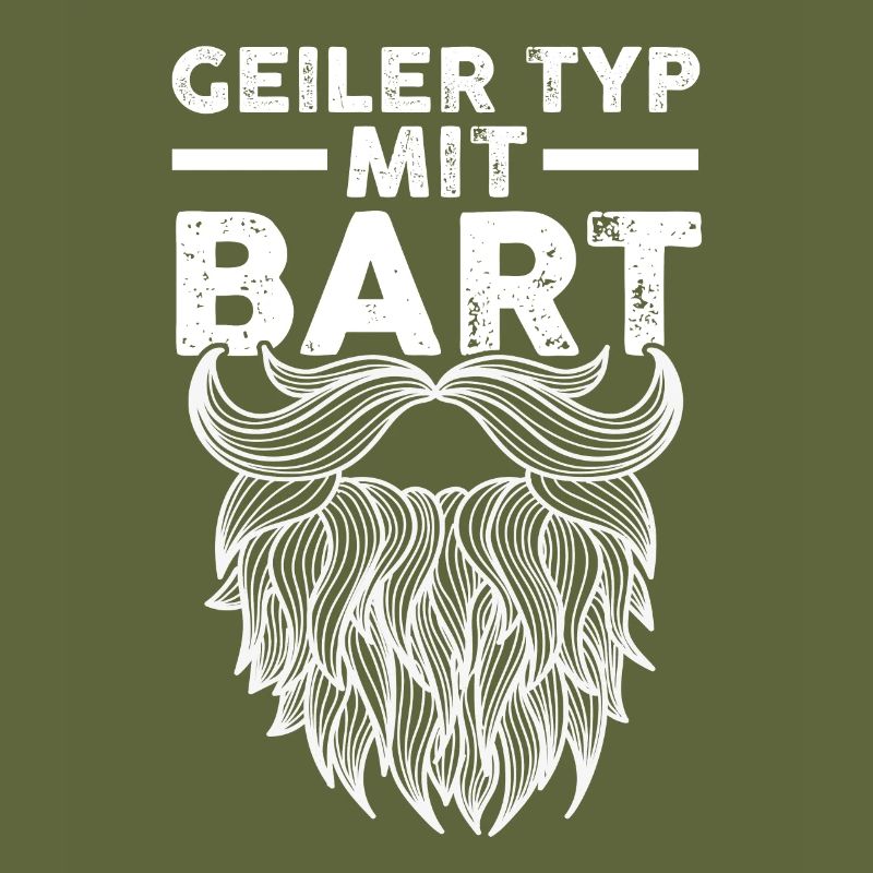 Bärtig Bartträger Schnurrbart Bart