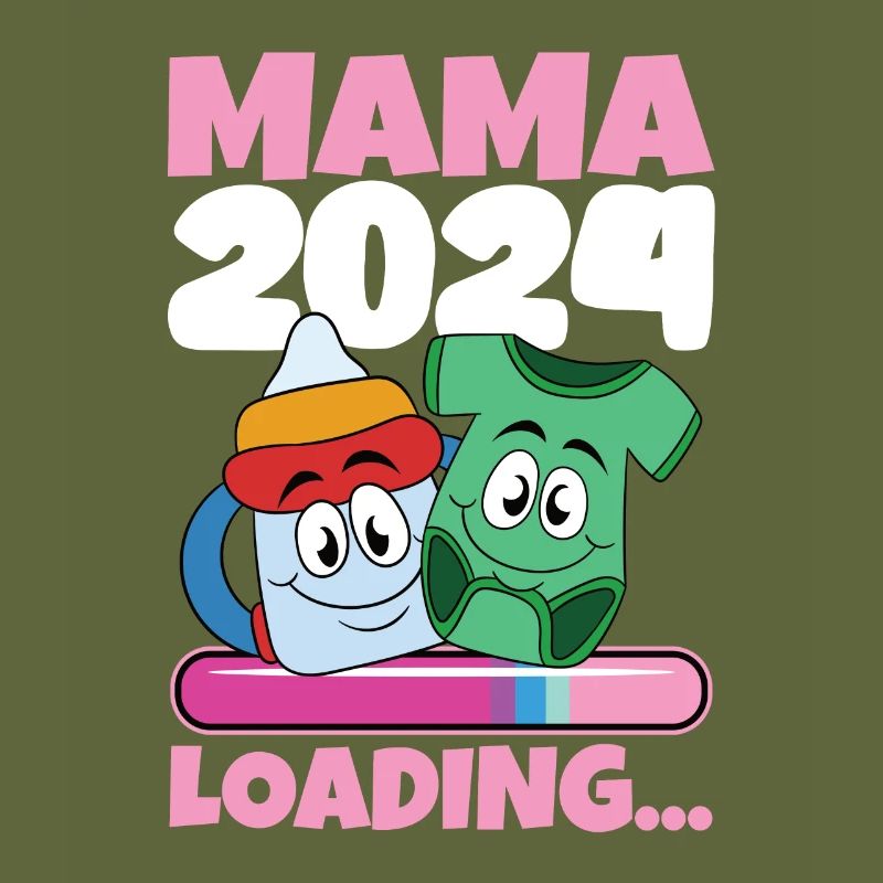 Mama 2024 werdende Mutter Schwangerschaft