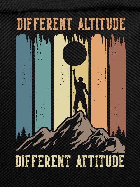 Different altitude different attitude