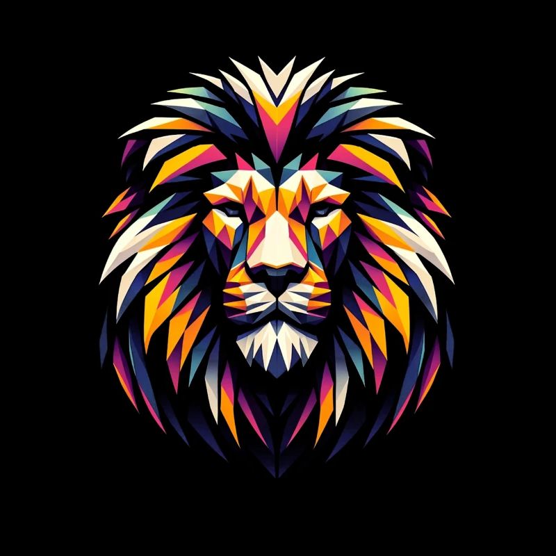 Polygon Lion