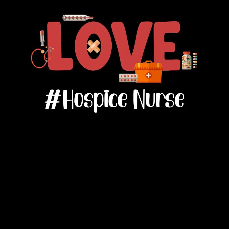 Love Hospice Nurse Geriatrics Stethoscope