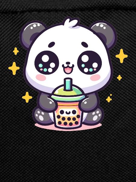 Panda Bubble Tea Boba Kawaii