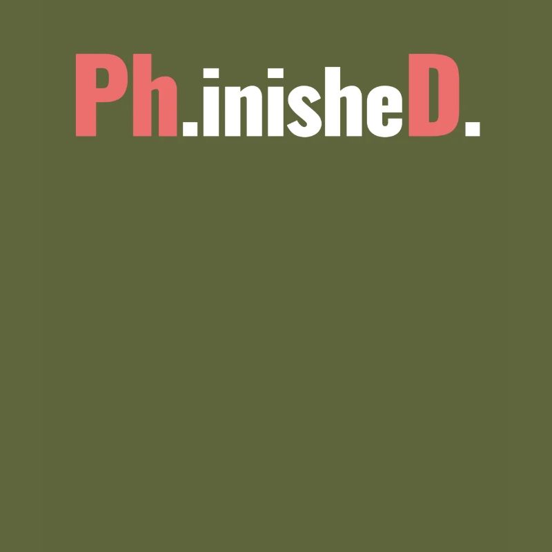 Ph.inished. Ph.d. Doktorat Master Bachelor