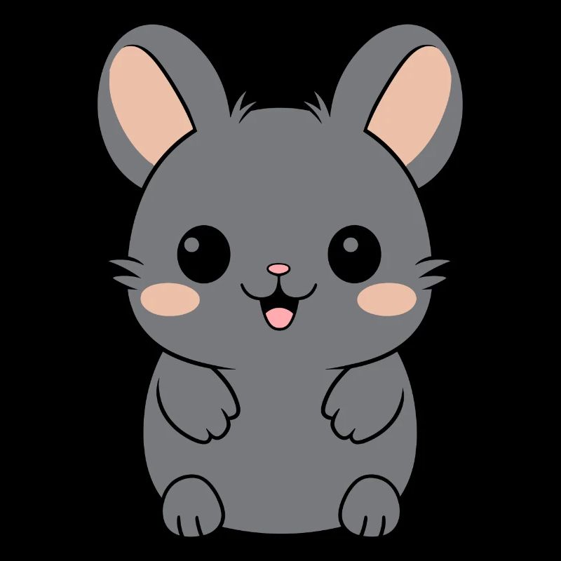 Cute little chinchilla
