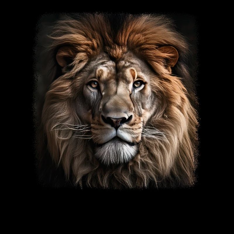 Lions realistic lion