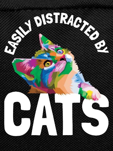 Easily distracted by cats