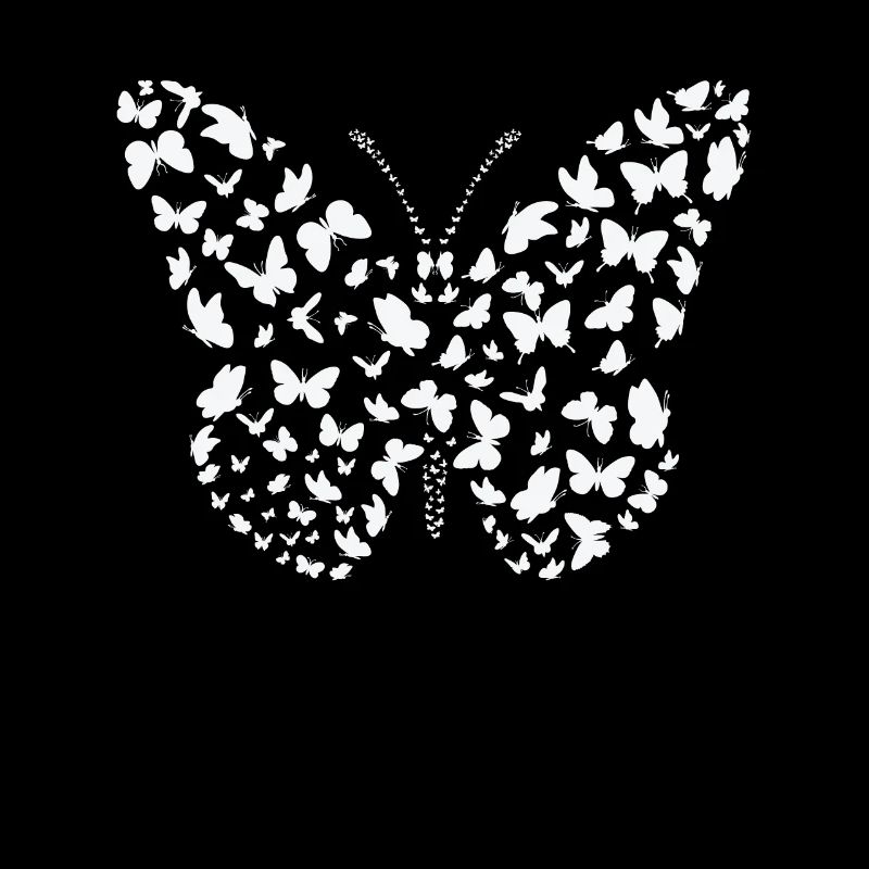 Papillon papillons insecte silhouette