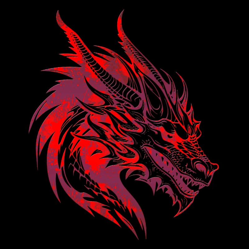 Fantasy Dragon Anime Dragon Head Mythical reptile