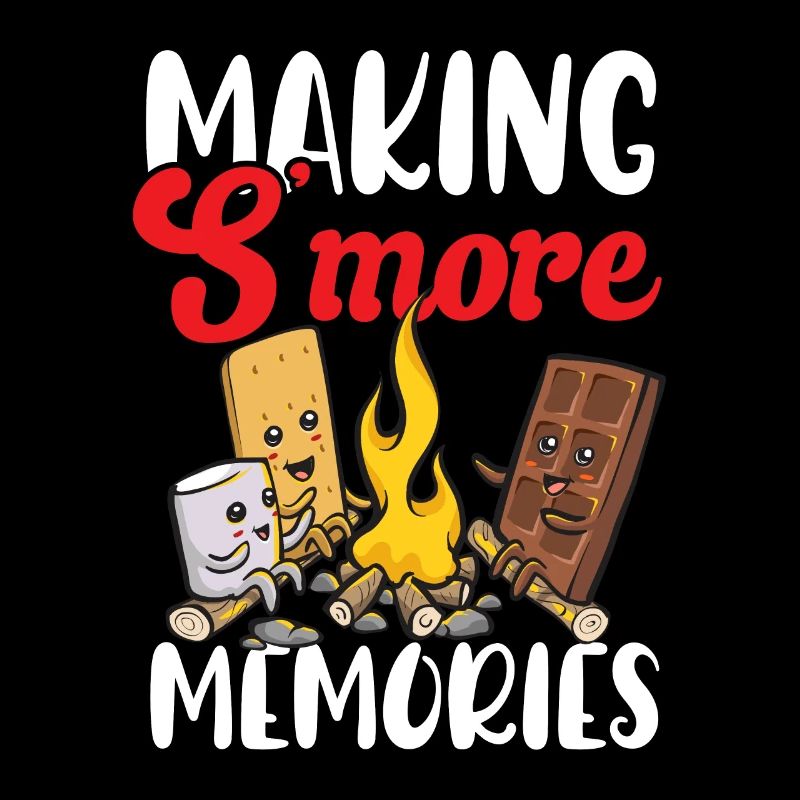 S'more Lagerfeuer Marshmallow Camping
