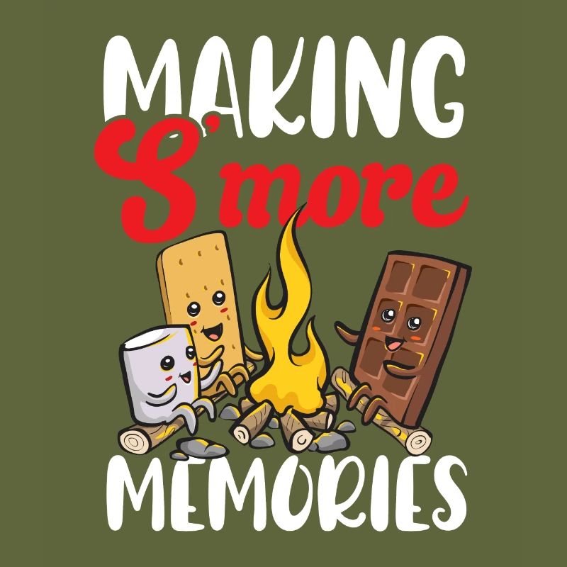 S'more Campfire Marshmallow Camping