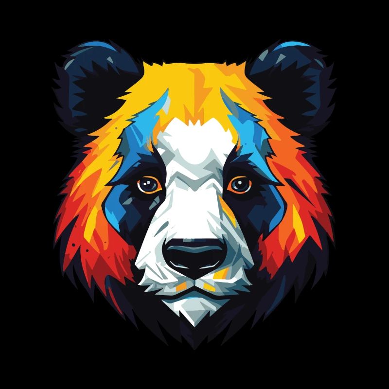 Panda Kopf