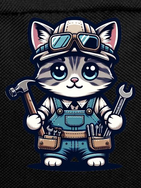 Cute Cat Craftsman