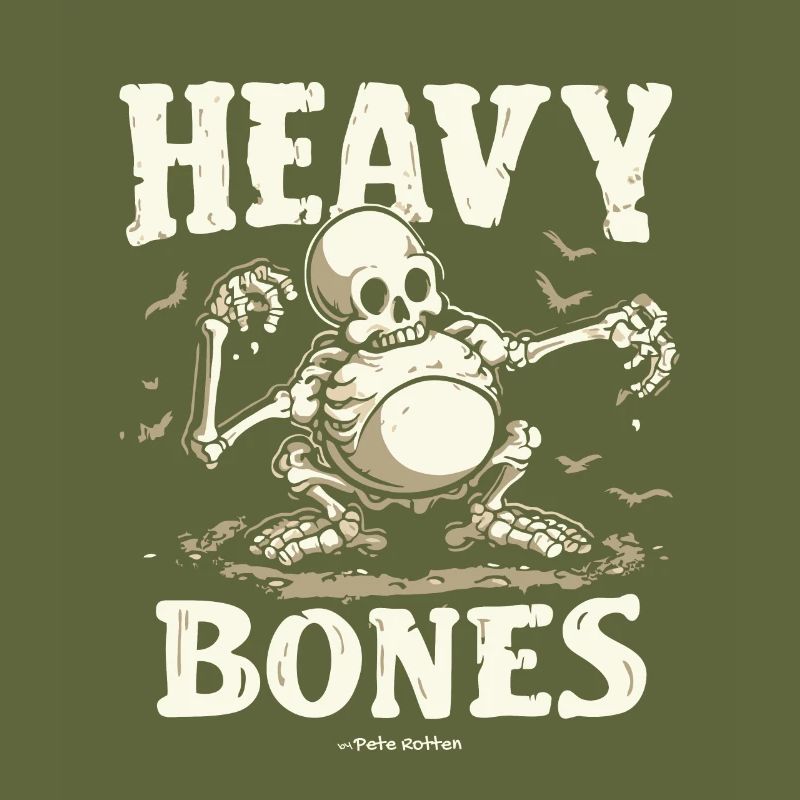 Thick skeleton with massive bones