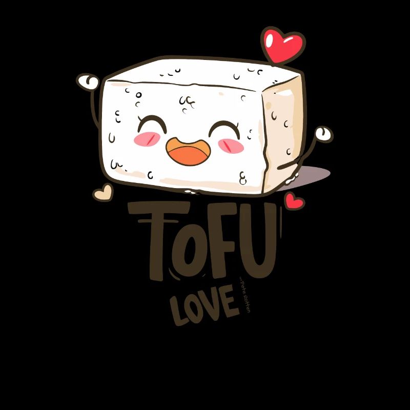 Chibi Anime Cute Tofu Love