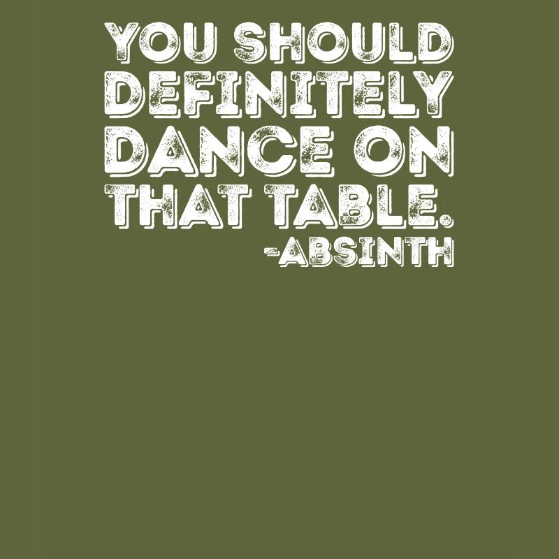 Vous devriez absolument danser sur cette table d’absinthe