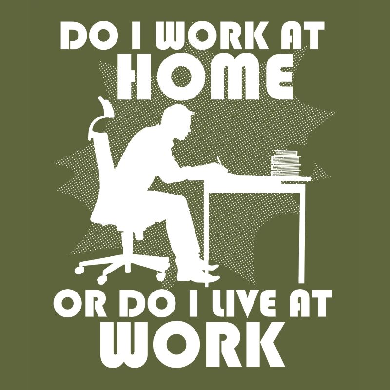 Arbeite Ich Zu Hause Oder Lebe Ich Bei Der Arbeit