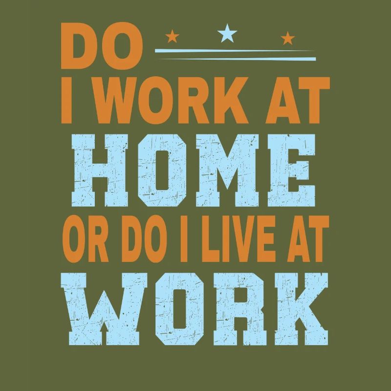 Arbeite Ich Zu Hause Oder Lebe Ich Bei Der Arbeit