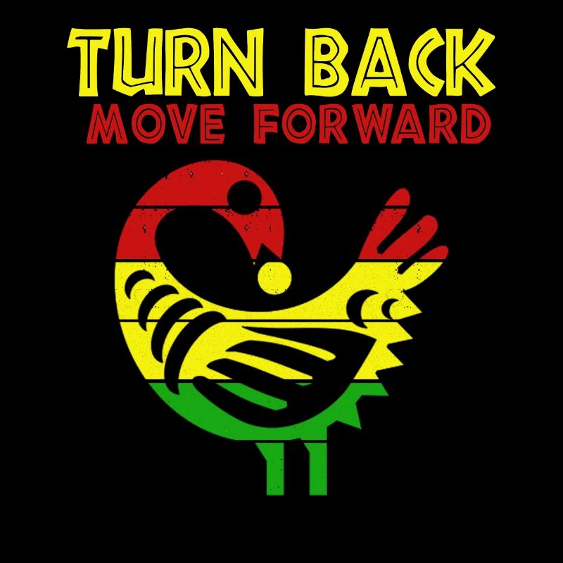 Sankofa Symbol Adinkra Ghana Black
