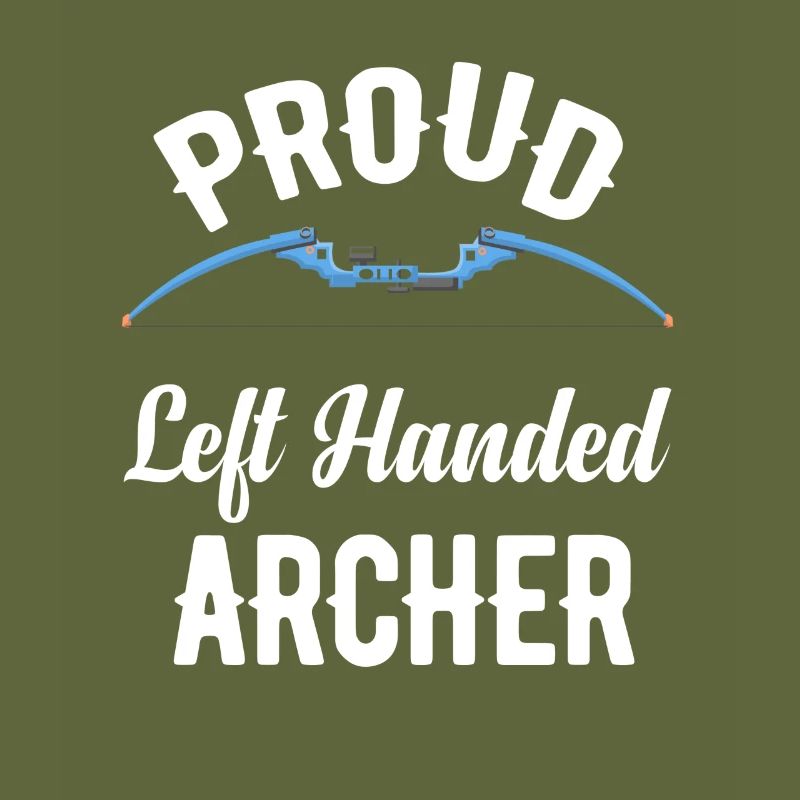 Stolzer Linkshändiger Bogenschießbogen