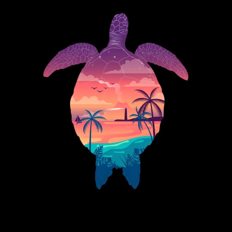 Bunte Schildkröte