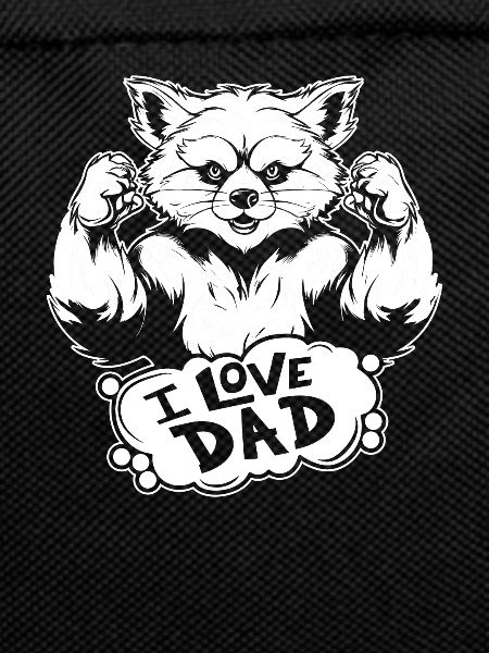 Red Panda I Love Dad