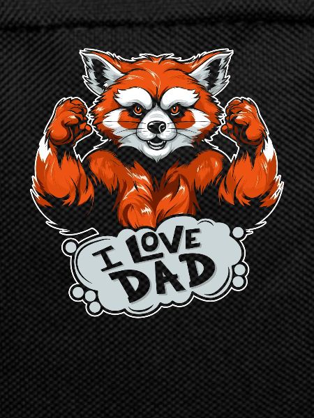 Red Panda I Love Dad