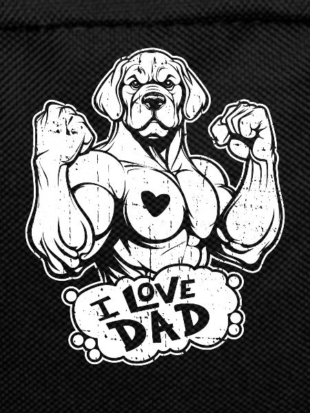 Labrador I Love Dad