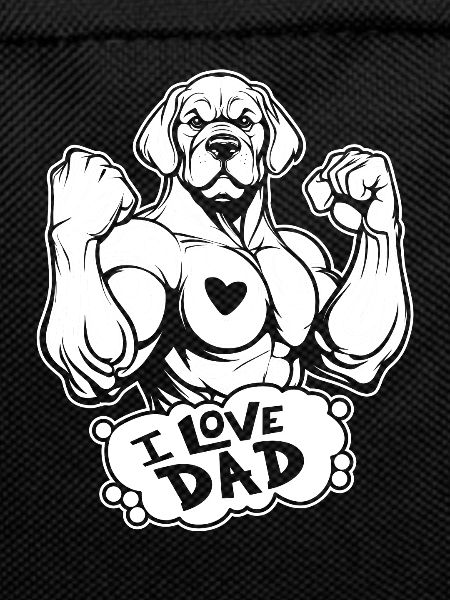 Labrador I Love Dad