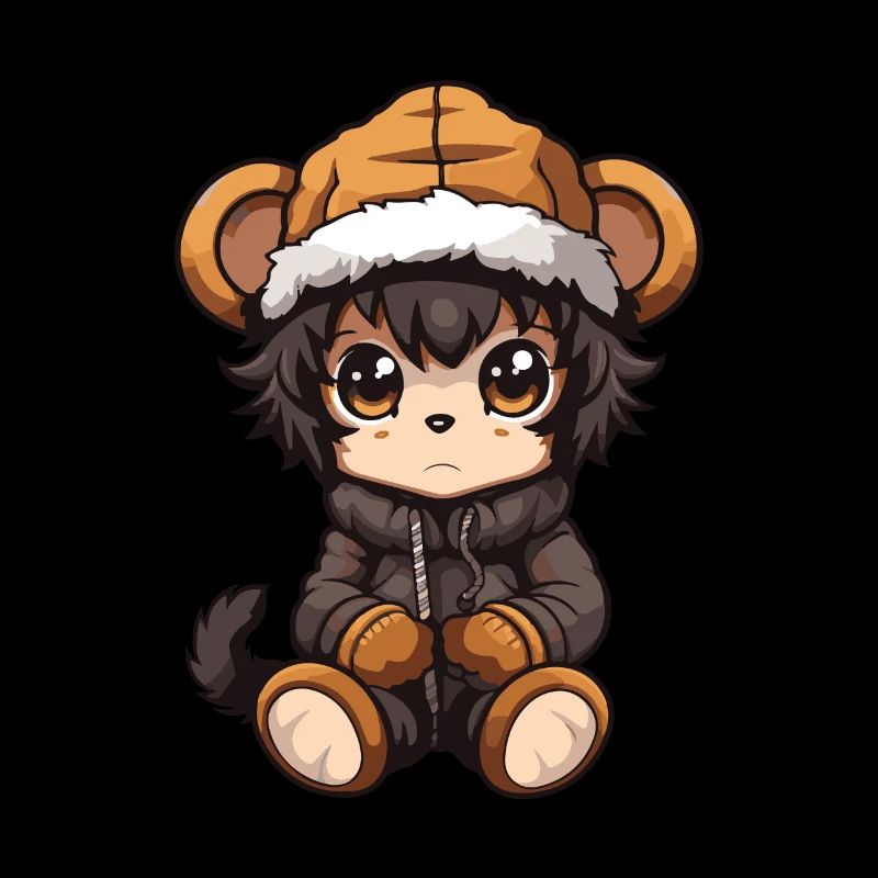 Monkey Animal Baby Comic