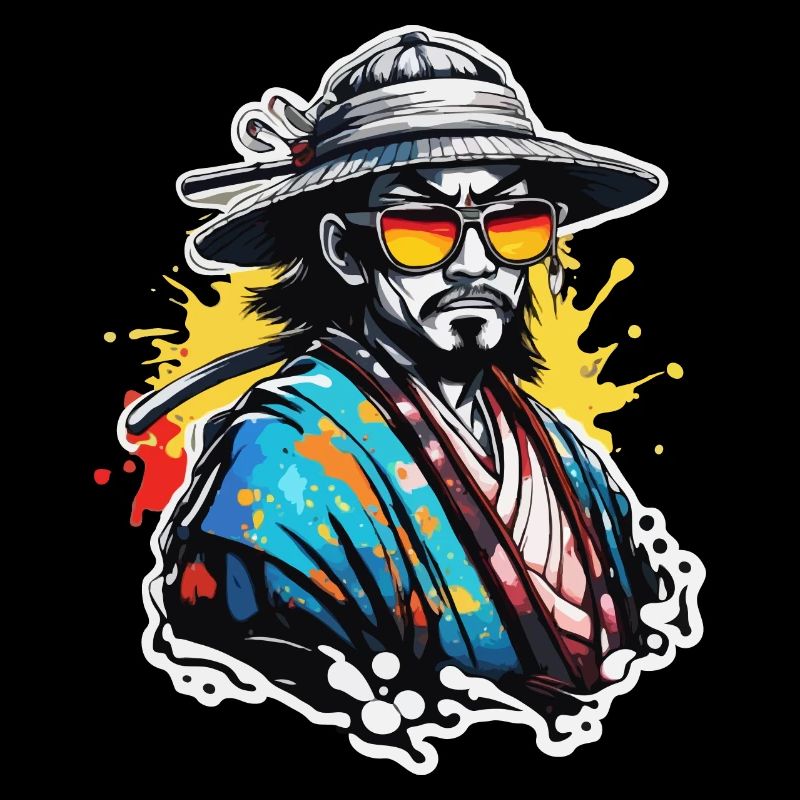 Samurai / Japanisch / Harakiri / Katana / Mann