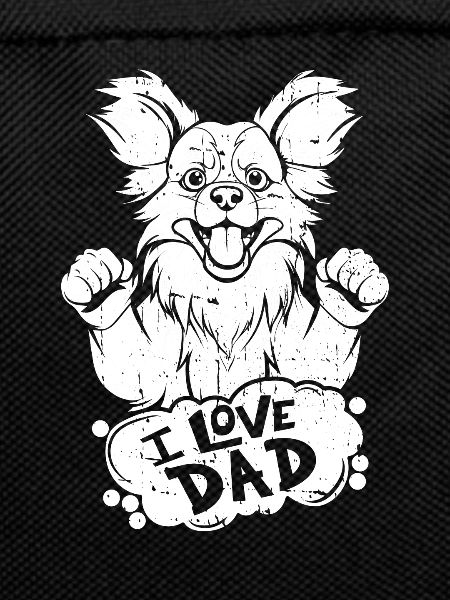 Papillon I Love Dad