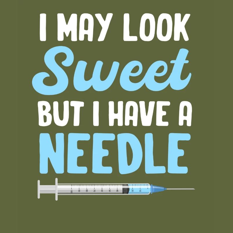 I may look cute, but I've got a needle