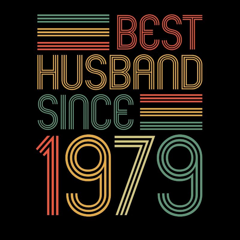 Bester Ehemann seit 1979 45.Hochzeitstag