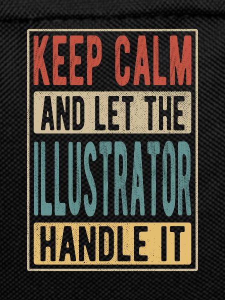 Illustrator Retro Geschenk